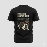 Load image into Gallery viewer, Pressure Creates Precision — Reactive Under Load, Border Collie K9 Performance Tee
