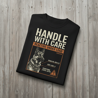 Load image into Gallery viewer, Handle With Care - Reactive Under Load - German Shepherd K9 Performance Tee
