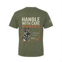 Load image into Gallery viewer, Handle With Care - Reactive Under Load - German Shepherd K9 Performance Tee