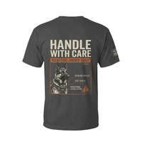 Load image into Gallery viewer, Handle With Care - Reactive Under Load - German Shepherd K9 Performance Tee