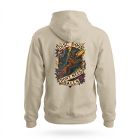 Load image into Gallery viewer, Disc Dogs Hoodie — "Disc Dogs Don't Need Balls"