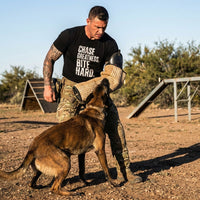 Load image into Gallery viewer, Chase Greatness.  Die Hard.  No-Compromise Performance Mindset Shirt