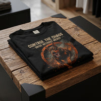 Load image into Gallery viewer, Control the Chaos Doberman T-Shirt — Drive Without Mercy