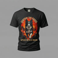 Load image into Gallery viewer, Control the Chaos - Border Collie Performance Tee, Speed With a Brain